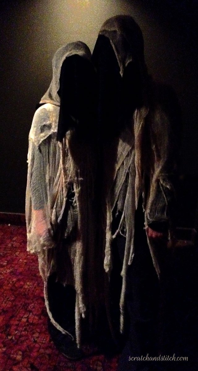 Creepy Ghost Couple Costumes - scratchandstitch.com