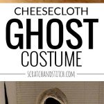 DIY Cheesecloth Ghost Costume - scratchandstitch.com