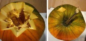 How to carve a pumpkin - scratchandstitch.com