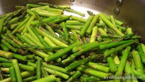 Sauteed Asparagus -scratchandstitch.com