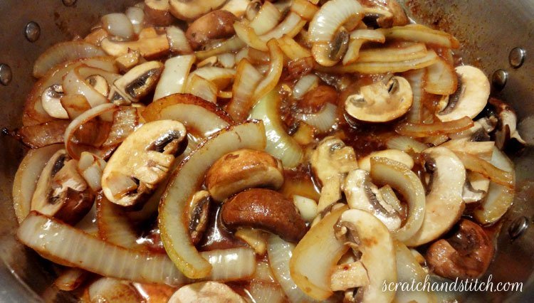 Sauteed Mushrooms Onions - scratchandstitch.com