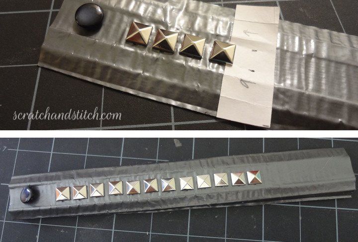 Duct Tape Bracelet DIY - scratchandstitch.com