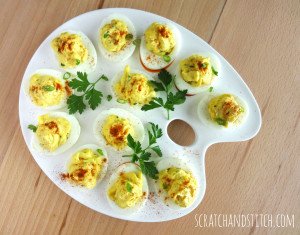 Best Ever Easy Deviled Egg Recipe - scratchandstitch.com