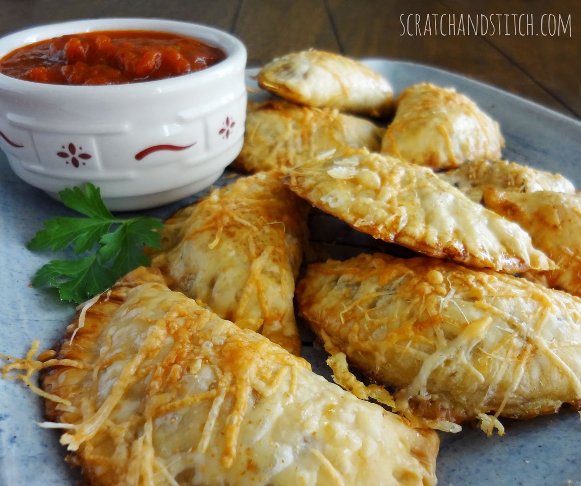 Mini Calzones Recipe - Great for a party!