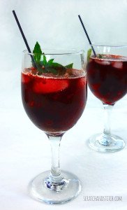 Easy Red Wine Sangria - scratchandstitch.com