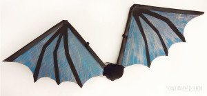 Blue Dragon Wings by scratchandstitch.com