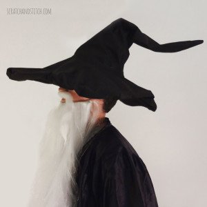 Wizard Costume Tutorial by scratchandstitch.com