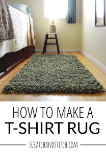 How to Make a T-Shirt Rug