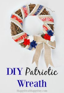 DIY Patriotic Wreath