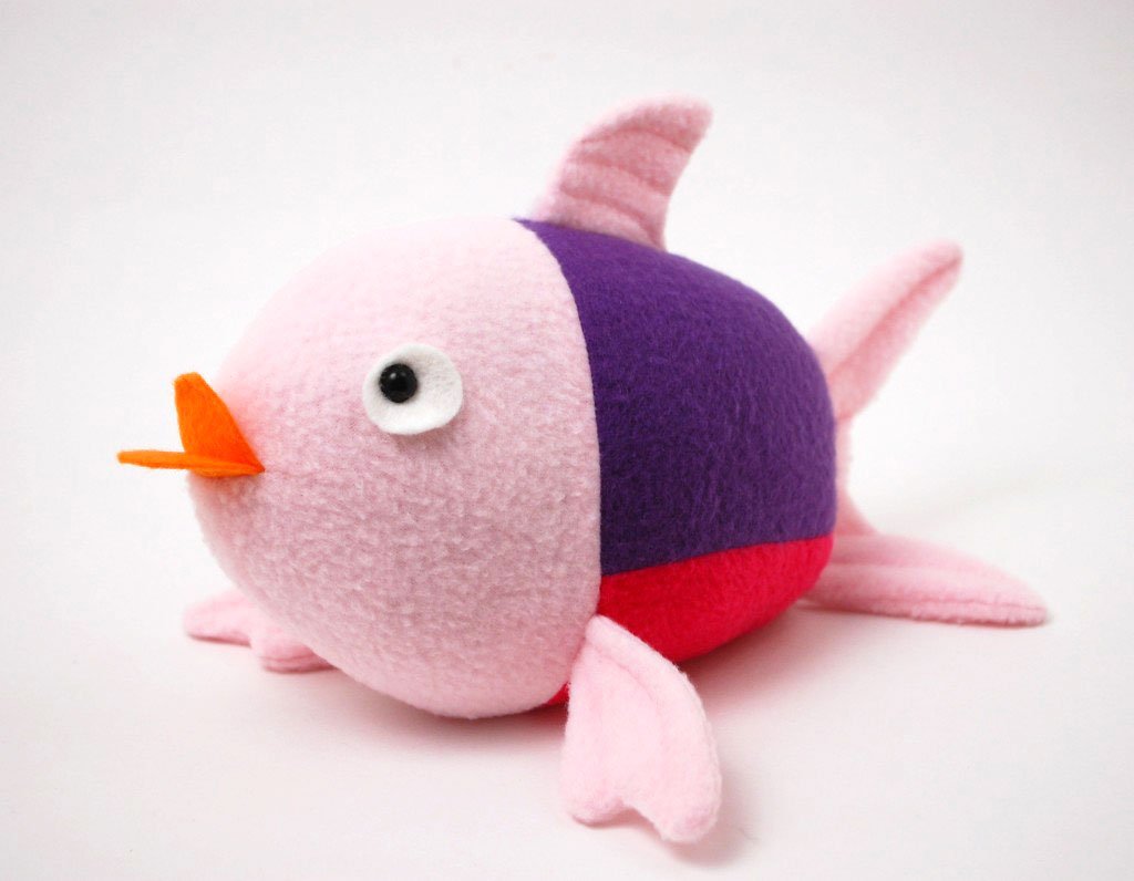 Free Stuffed Animal Pattern Fish | Scratch and Stitch