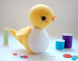 Free Stuffed Chick Pattern with Tutorial