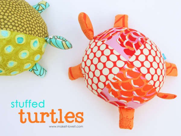 Free Stuffed Turtles Pattern | Scratch and Stitch