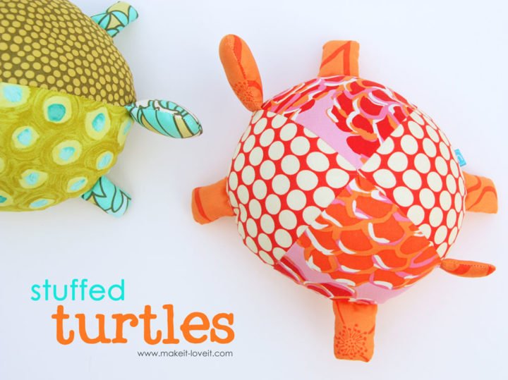 Free Stuffed Turtles Pattern