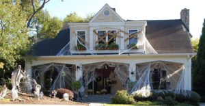 Cobweb Covered Haunted House
