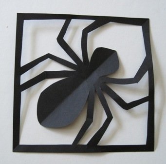 Handmade Paper Spider