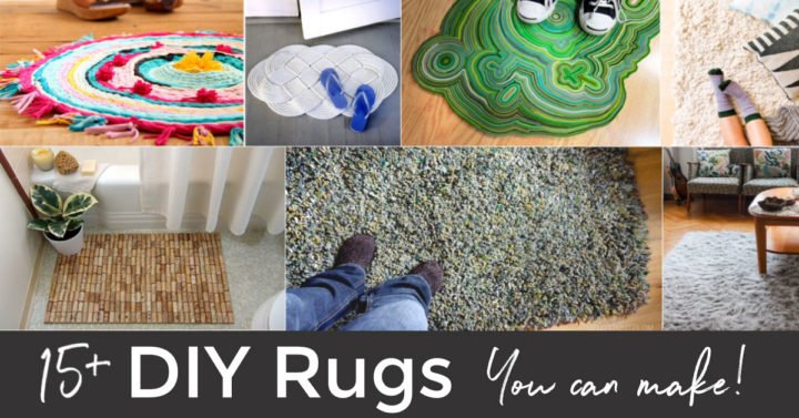15+ DIY Rugs - on scratchandstitch.com