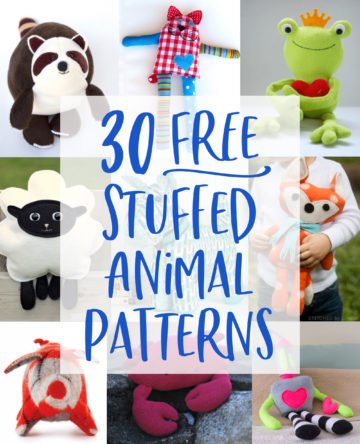 30 Free Stuffed Animal Patterns