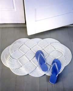 Braided Rope Doormat DIY