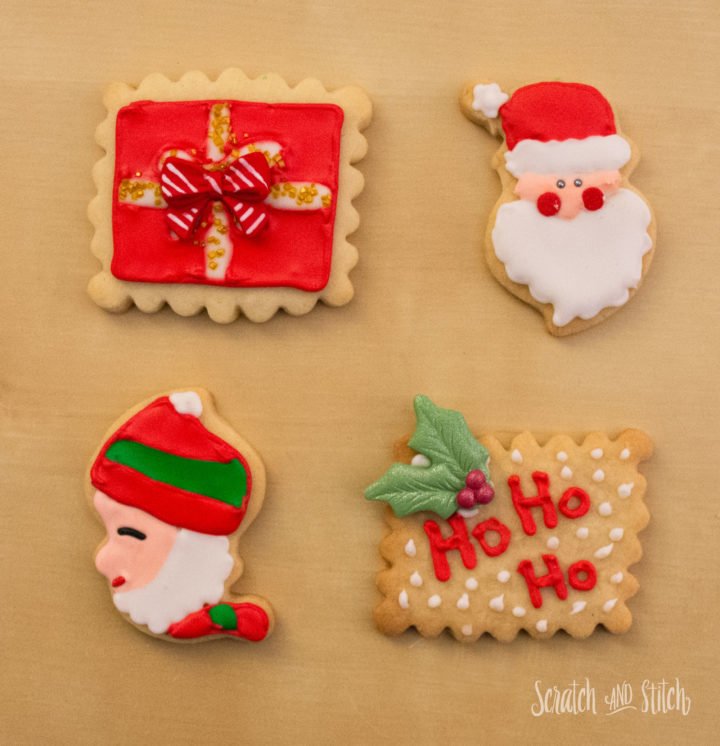 Royal Icing Christmas Cookies - scratchandstitch.com