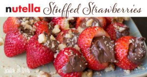Nutella Stuffed Strawberries Recipe by scratchandstitch