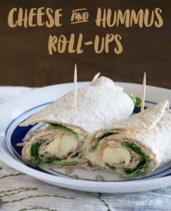 Cheese and Hummus Roll-Ups on scratchandstitch.com