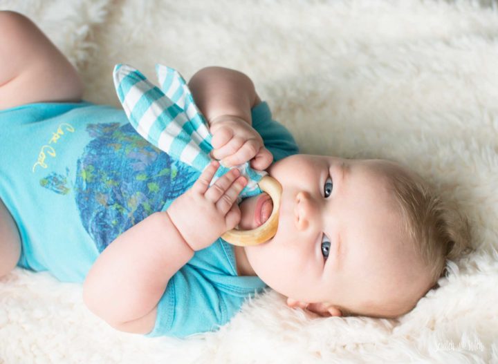 DIY Teething Rings Made from Old Baby Clothes