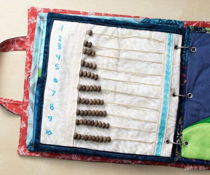 Quiet Book Pages - Counting - by Scratch and Stitch