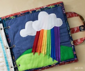Quiet Book Pages - Rainbow - by Scratch and Stitch