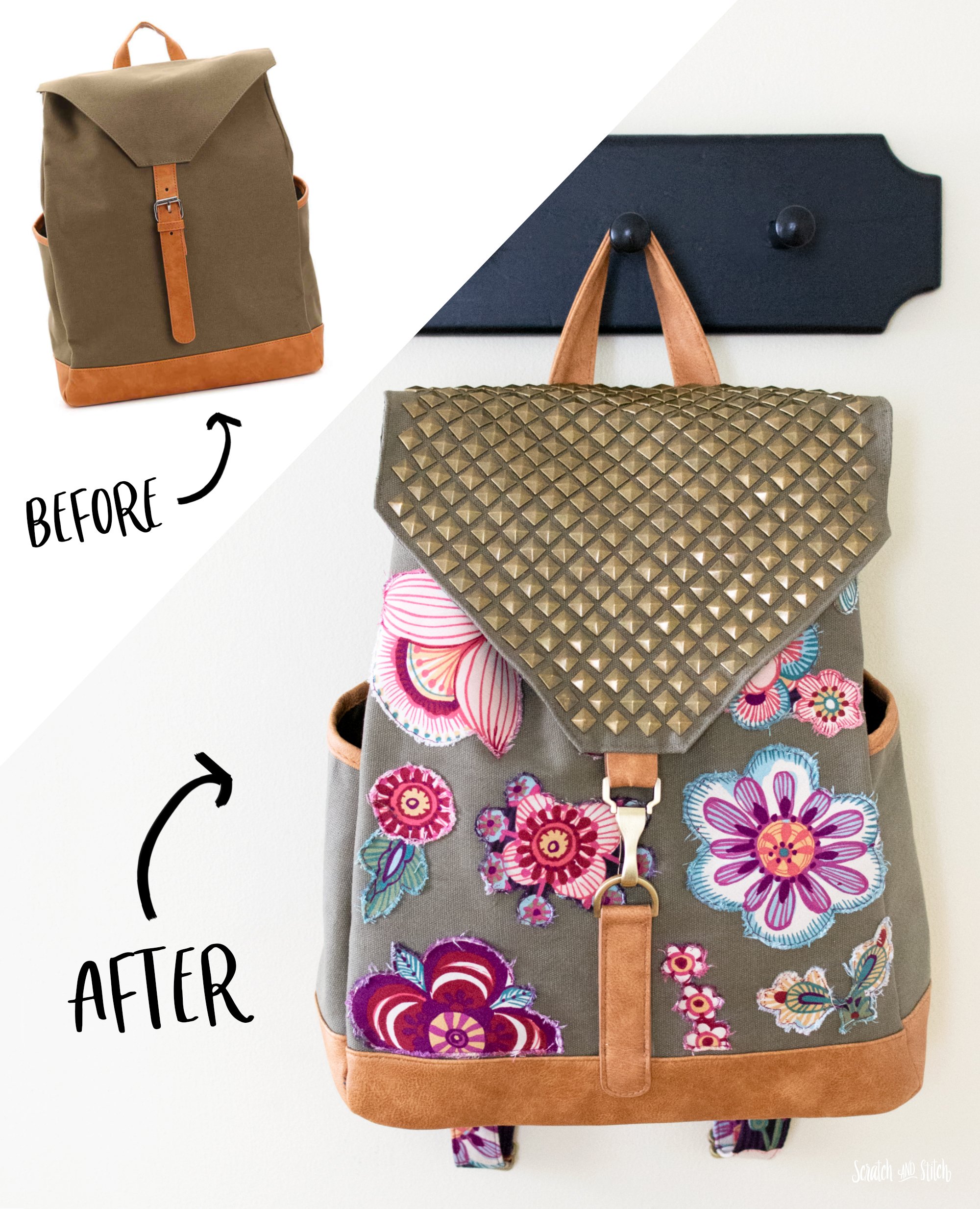 Creating my way to Success: Backpack repurposing project
