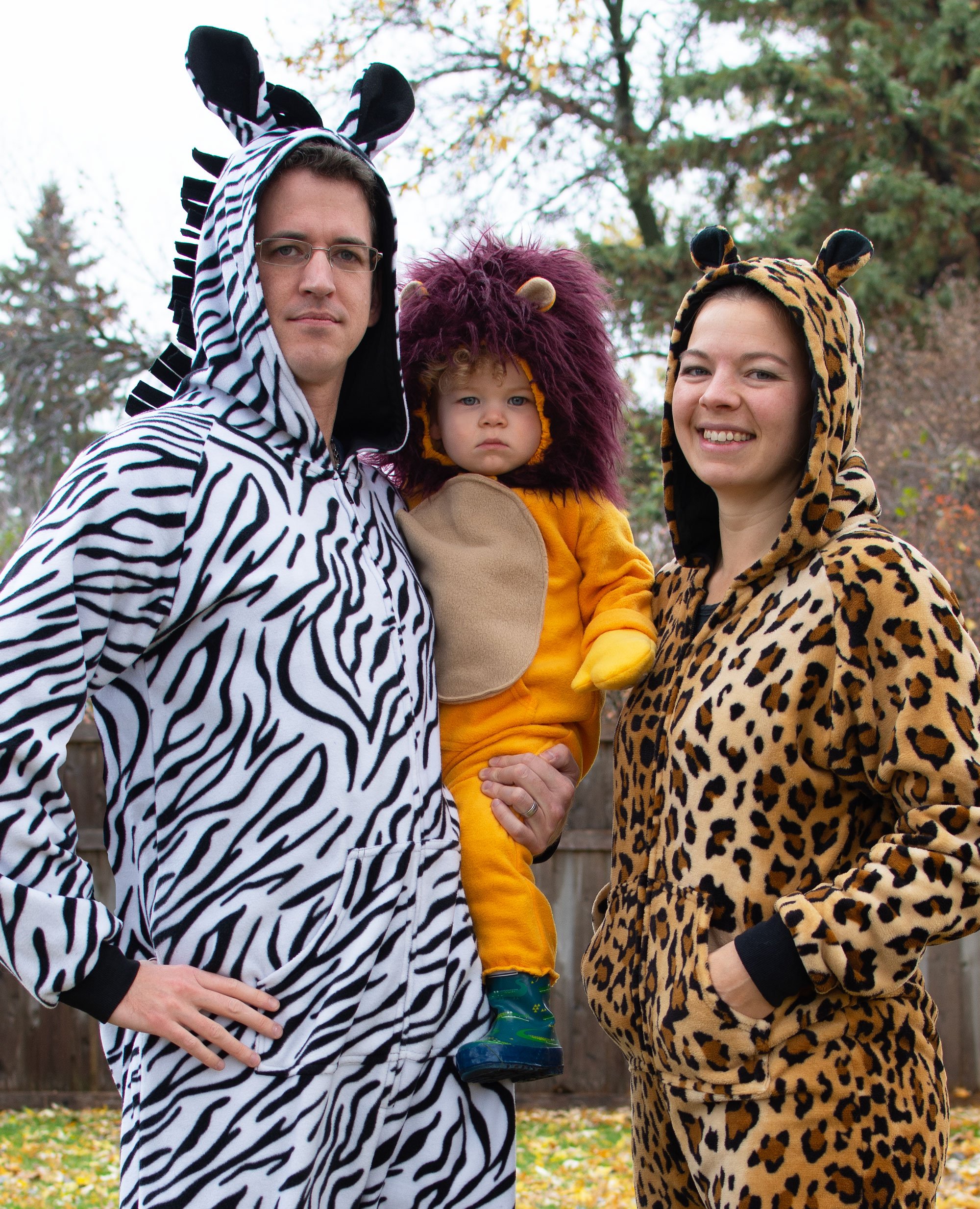 Animal Family Halloween Costume by Scratch and Stitch