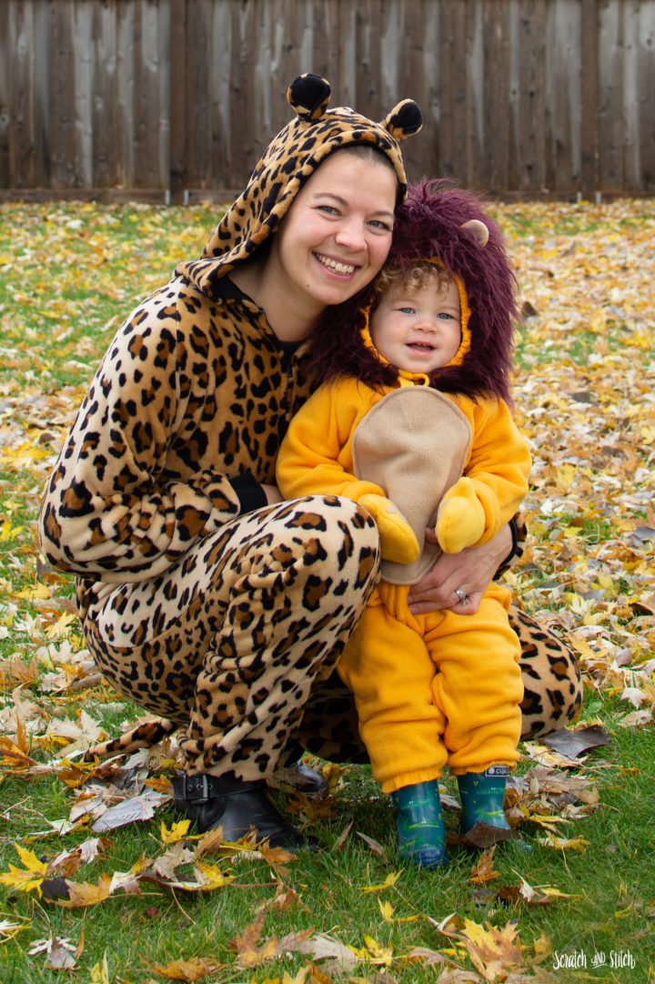 Mom & Baby Halloween Costume - Scratch and Stitch