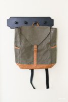 Upcycled Bag: A Backpack Refashion by Scratch and Stitch