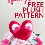 Free Plush Pattern - Heart Squeeze