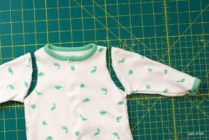 Upcycle Baby Clothes into Baby Bibs