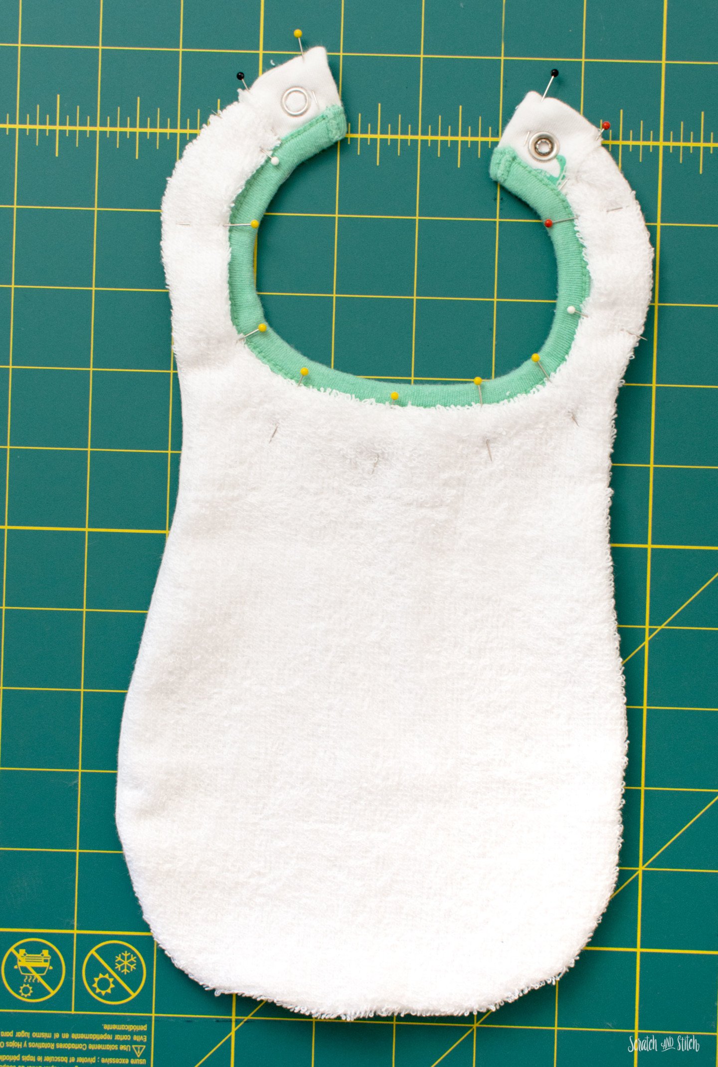 Upcycle Baby Clothes into Bibs - An Easy Sewing Project