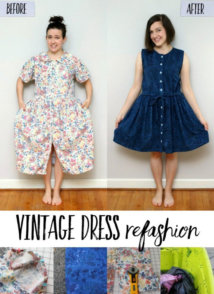 Vintage Dress Refashion