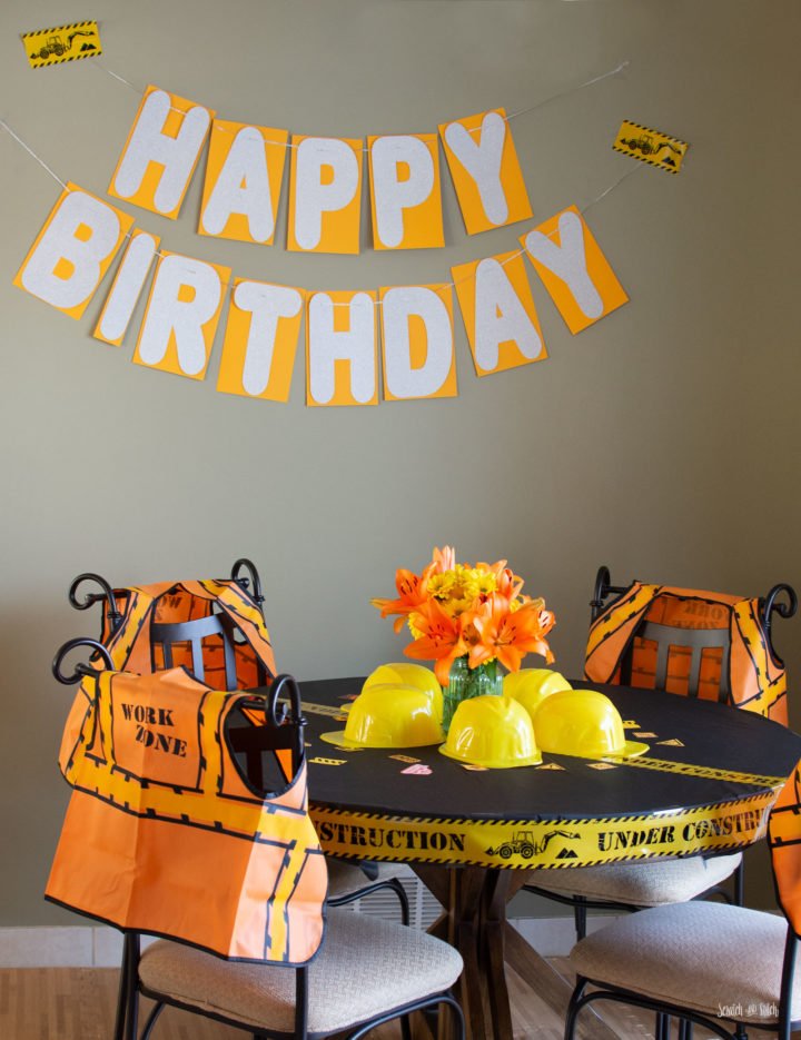 Construction Birthday Party Decorations