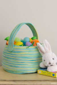 DIY Rope Easter Basket - scratchandstitch.com