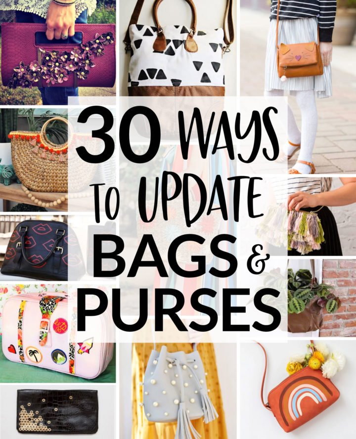 30 Ways to Update Bags & Purses