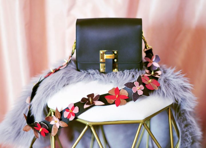 DIY Fendi Inspired Floral Bag Strap