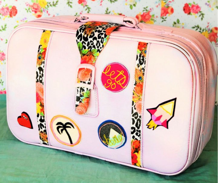 Thrift Store Suitcase Refashion