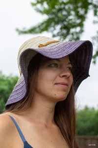 DIY Ombre Sun Hat | Scratch and Stitch