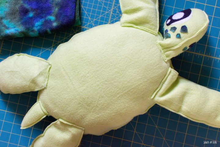 Sea Turtle Softie Pattern | Scratch and Stitch