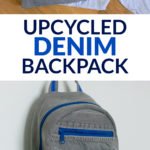 DIY Small Denim Backpack