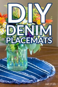 DIY Denim Placemats by scratchandstitch.com