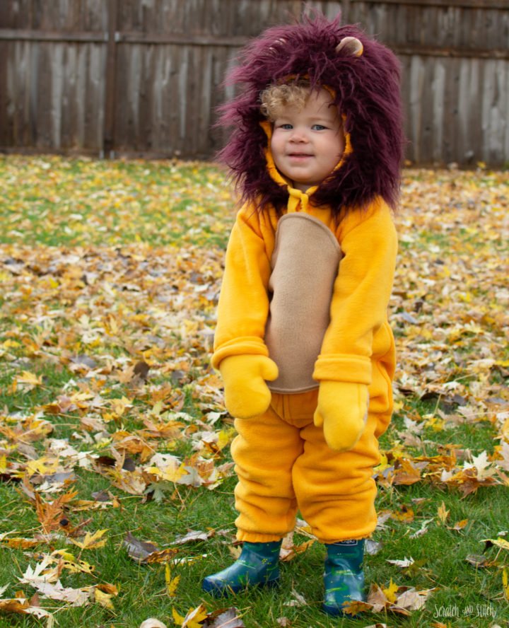 DIY Lion Costume for Babies, Kids, or Adults | Scratch and Stitch