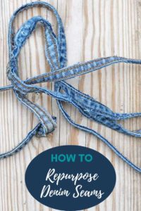How to Upcycle Denim Jeans