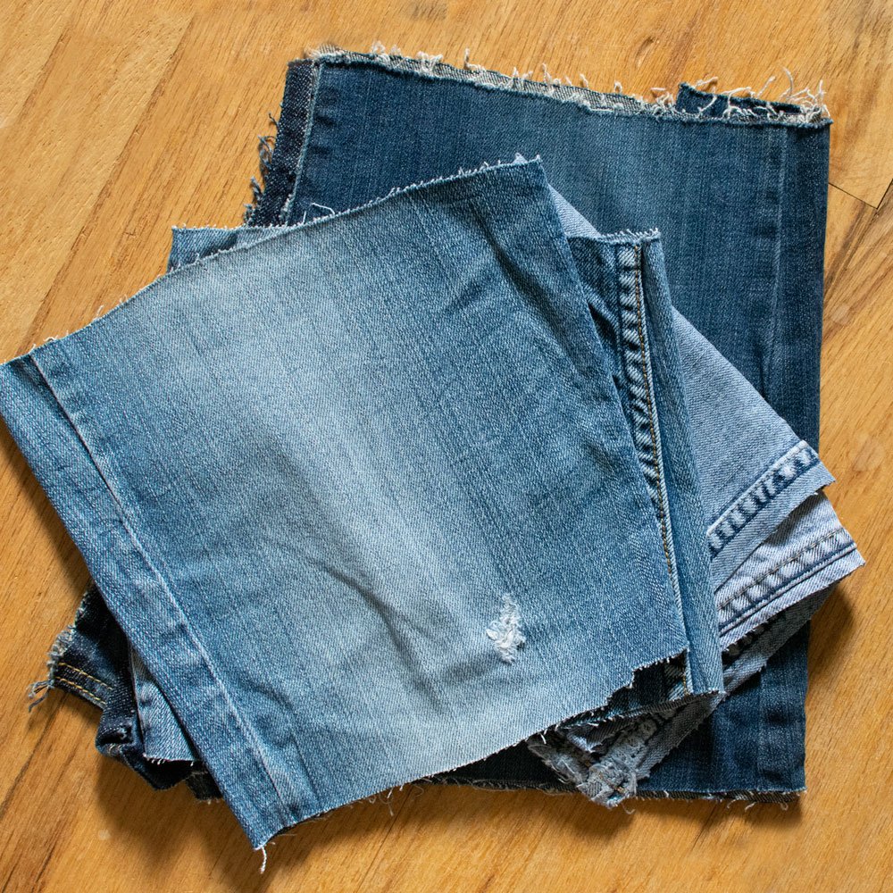 Upcycled Denim Projects on Scratch and Stitch | Scratch and Stitch