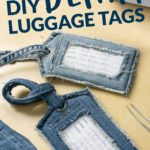 DIY Denim Luggage Tags