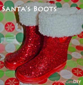 DIY Santa Boots